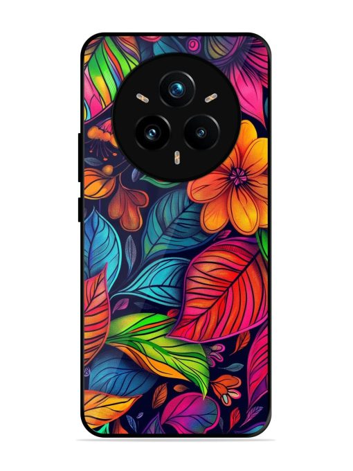 Rainbow Of Blooms Glossy Soft Edge Case for Realme 14 Pro Plus (5G)