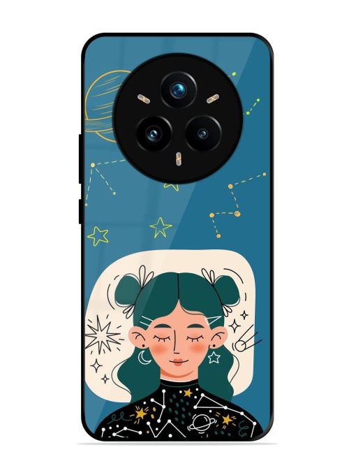 Cosmic Daydreamer Glossy Soft Edge Case for Realme 14 Pro Plus (5G)