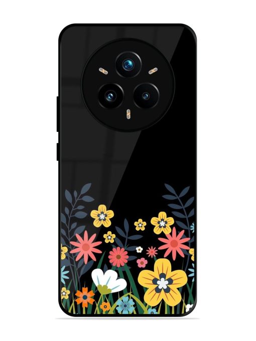 Floral Night Sky Glossy Soft Edge Case for Realme 14 Pro Plus (5G)