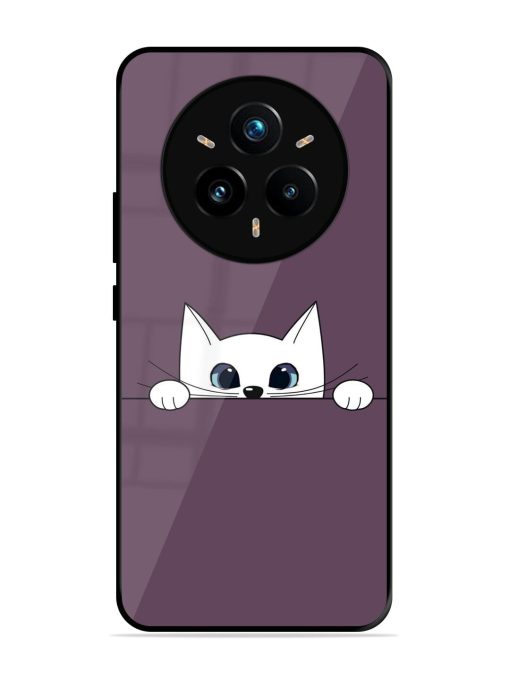 Peek-A-Boo Kitty Glossy Soft Edge Case for Realme 14 Pro Plus (5G)