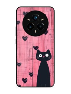 Feline Valentine'S Day Glossy Soft Edge Case for Realme 14 Pro Plus (5G)