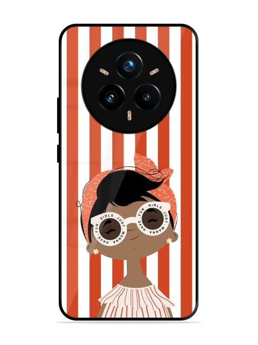 Girls Just Wanna Have Fun Glossy Soft Edge Case for Realme 14 Pro Plus (5G)