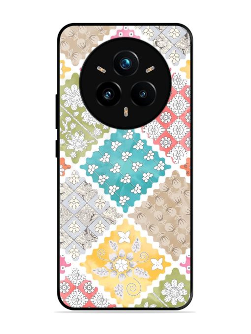 Patchwork Dreamscape Glossy Soft Edge Case for Realme 14 Pro Plus (5G)