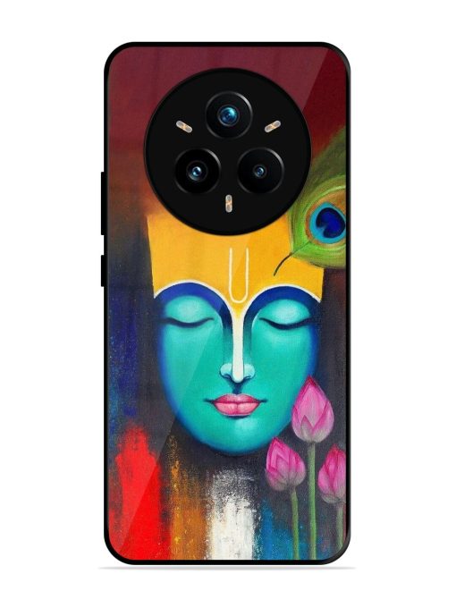 Divine Tranquility: The Face Of Krishna Glossy Soft Edge Case for Realme 14 Pro Plus (5G)