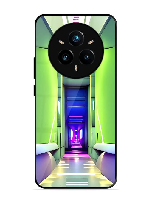 Neon Corridor Glossy Soft Edge Case for Realme 14 Pro Plus (5G)