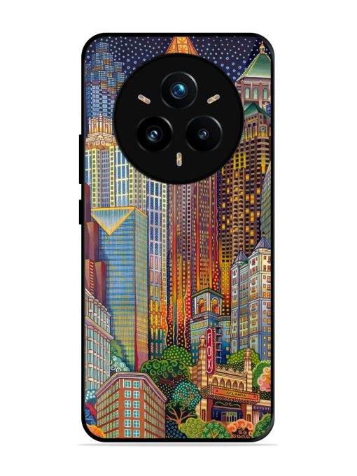 Neon Nightscape Glossy Soft Edge Case for Realme 14 Pro Plus (5G)