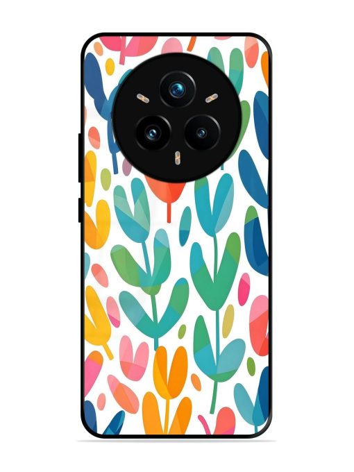 Rainbow Of Blooms Glossy Soft Edge Case for Realme 14 Pro Plus (5G)