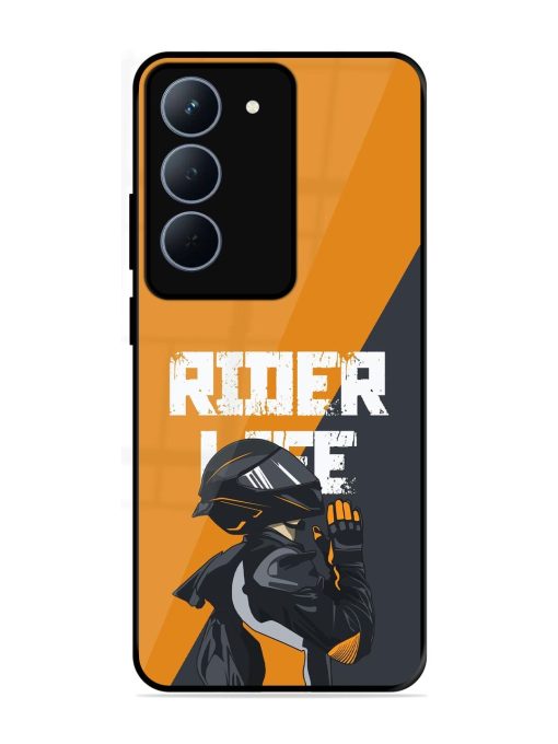 Ride Never Ends Glossy Soft Edge Case for Realme 14X (5G)
