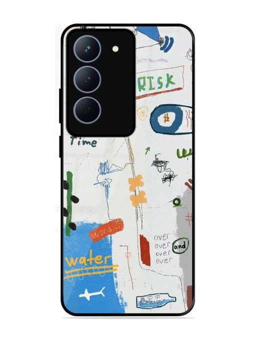 Mind Map Madness Glossy Soft Edge Case for Realme 14X (5G)