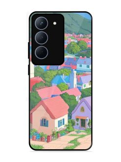 Pastel Paradise Glossy Soft Edge Case for Realme 14X (5G)