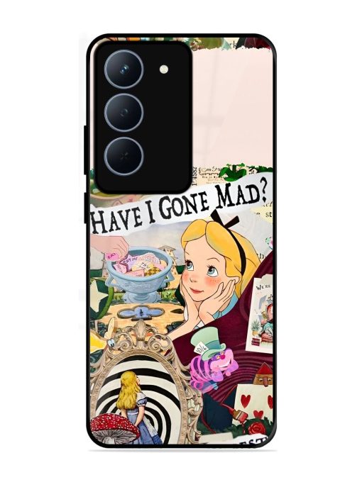 Mad Hatter'S Collage Glossy Soft Edge Case for Realme 14X (5G)