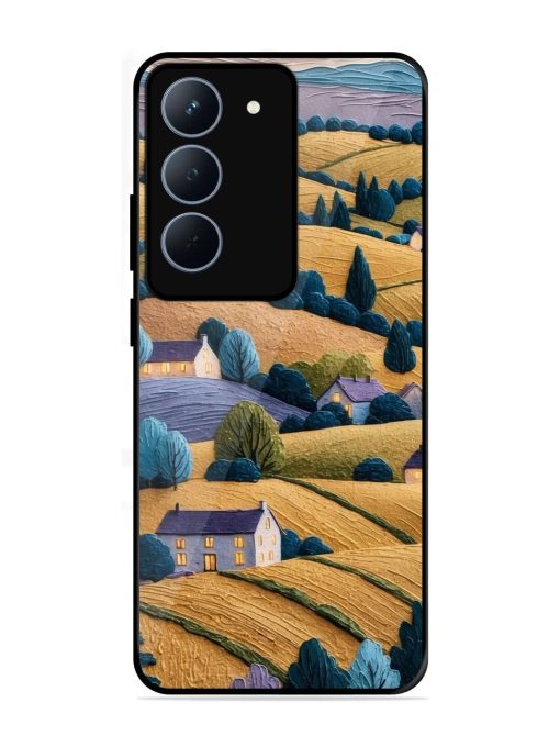 Rolling Hilltop Haven Glossy Soft Edge Case for Realme 14X (5G)