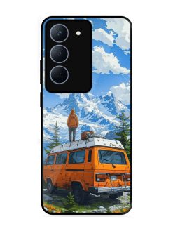 Mountaintop Solitude Glossy Soft Edge Case for Realme 14X (5G)