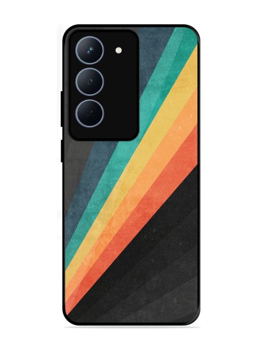 Retro Spectrum Glossy Soft Edge Case for Realme 14X (5G)