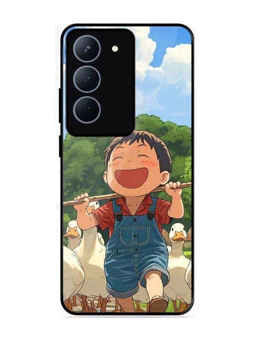 Duck Parade Glossy Soft Edge Case for Realme 14X (5G)