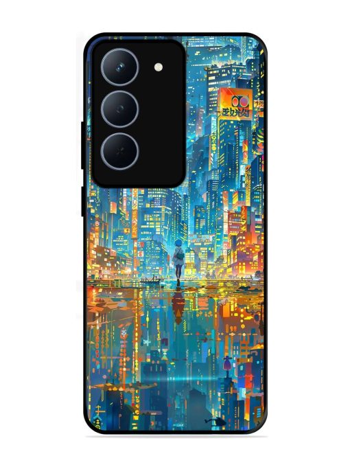 Neon Metropolis Glossy Soft Edge Case for Realme 14X (5G)