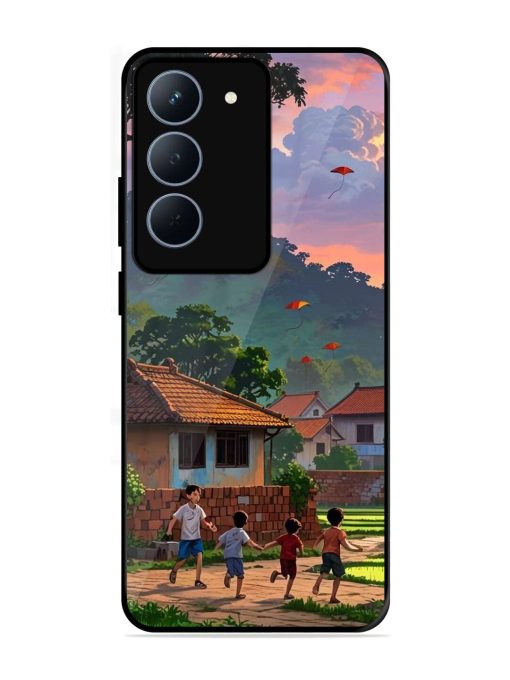 Sunset Play Glossy Soft Edge Case for Realme 14X (5G)
