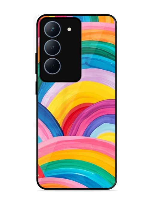 Rainbow Symphony Glossy Soft Edge Case for Realme 14X (5G)