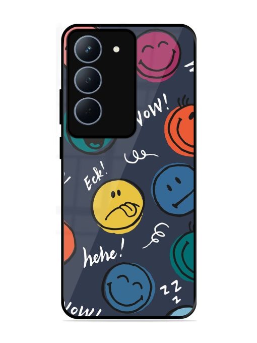 Emoticon Parade Glossy Soft Edge Case for Realme 14X (5G)