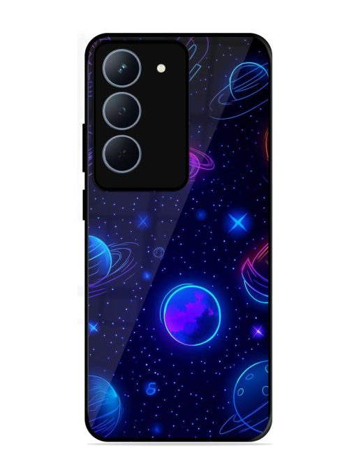 Neon Cosmos Glossy Soft Edge Case for Realme 14X (5G)