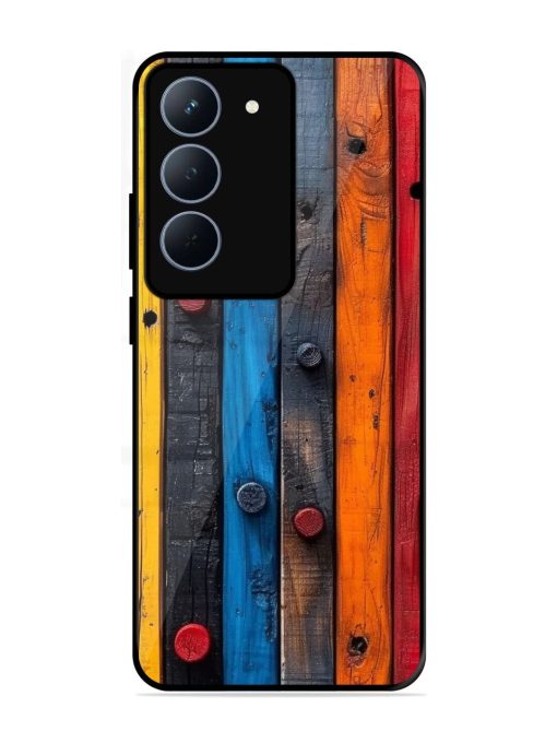 Rainbow Plank Glossy Soft Edge Case for Realme 14X (5G)