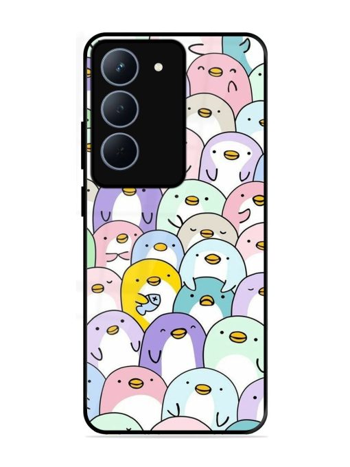 Penguin Party Glossy Soft Edge Case for Realme 14X (5G)