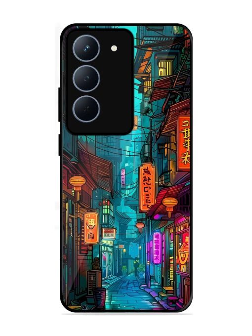 Neon Nightscape Glossy Soft Edge Case for Realme 14X (5G)