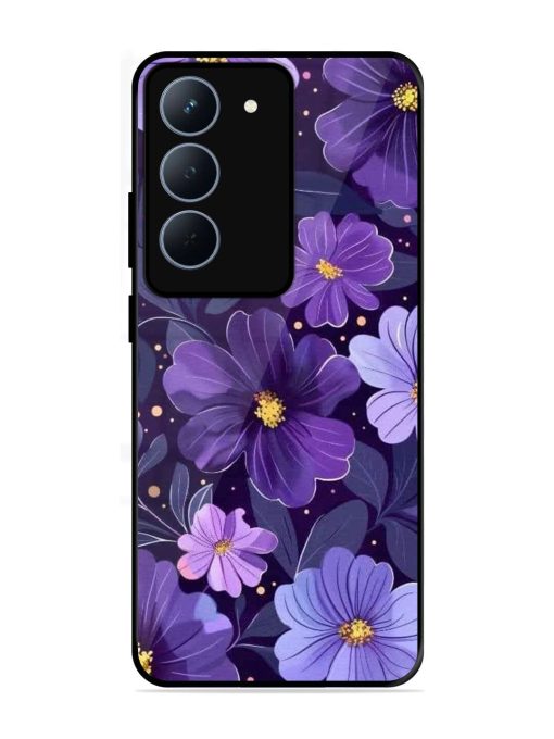 Purple Paradise Glossy Soft Edge Case for Realme 14X (5G)