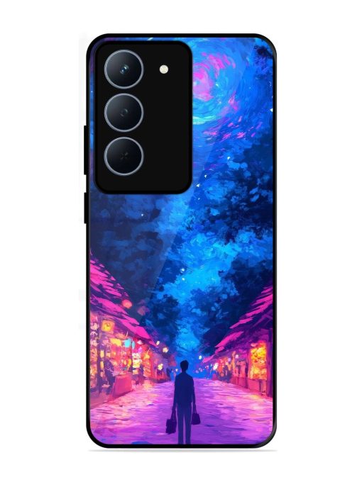 Neon Nightscape Glossy Soft Edge Case for Realme 14X (5G)