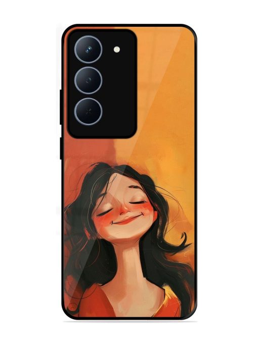 Neon Girl Glossy Soft Edge Case for Realme 14X (5G)