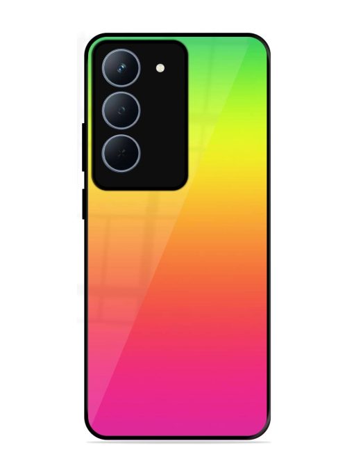 Rainbow Gradient Glossy Soft Edge Case for Realme 14X (5G)