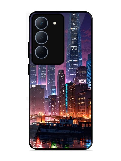 Neon Nightscape Glossy Soft Edge Case for Realme 14X (5G)