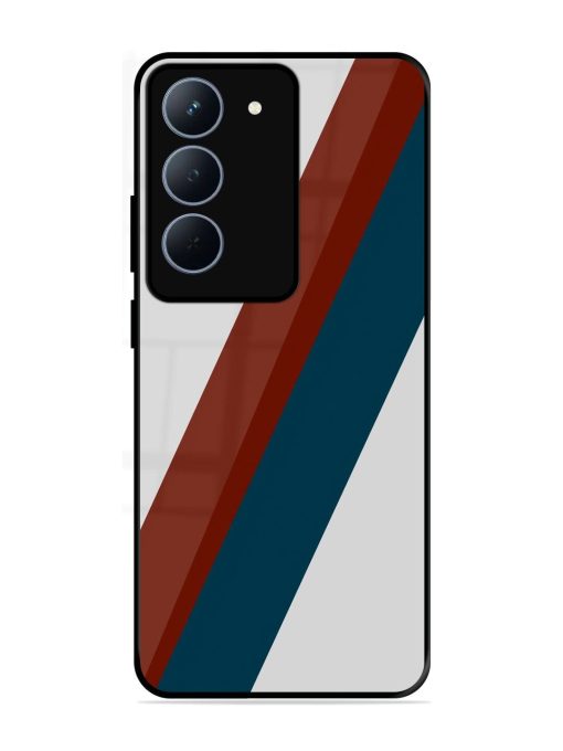 Slanted Stripes Glossy Soft Edge Case for Realme 14X (5G)