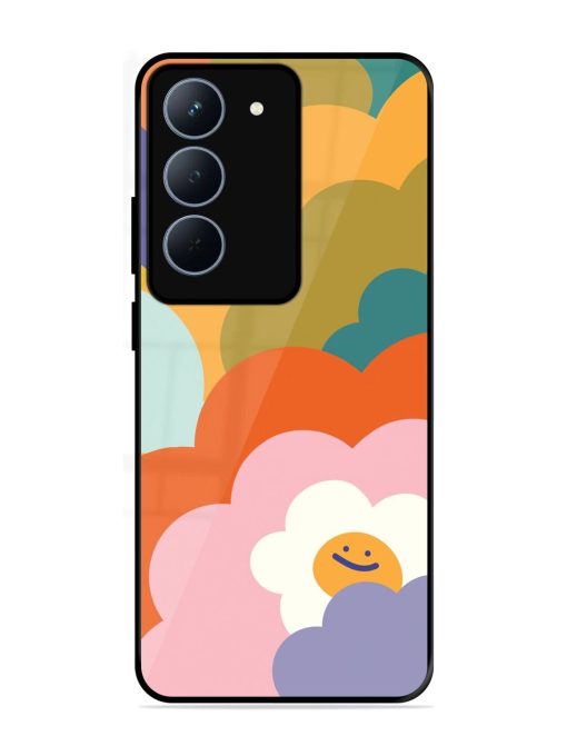 Happy Flower Power Glossy Soft Edge Case for Realme 14X (5G)