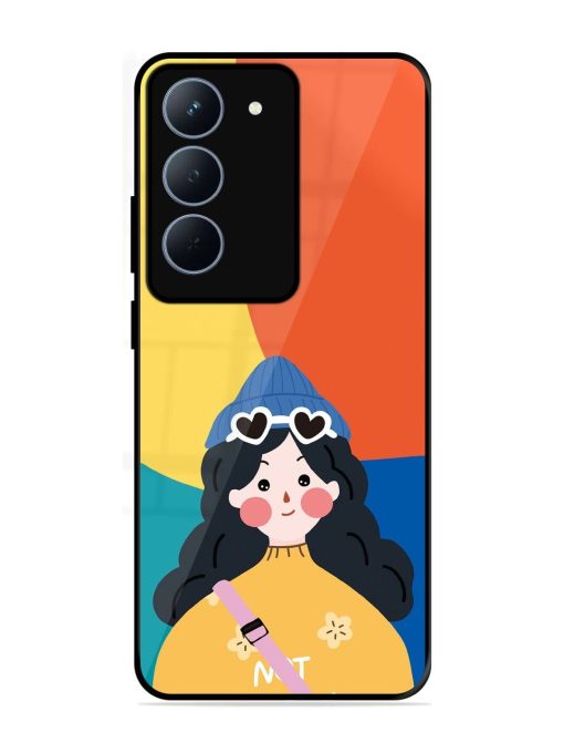 Colorful Vibes Glossy Soft Edge Case for Realme 14X (5G)