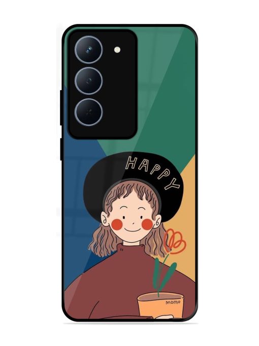 Happy Momo Glossy Soft Edge Case for Realme 14X (5G)
