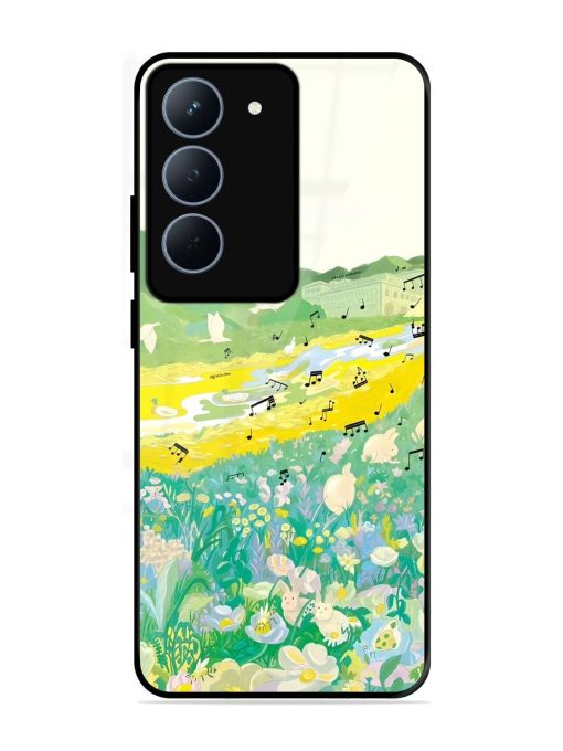 Melody In Bloom Glossy Soft Edge Case for Realme 14X (5G)
