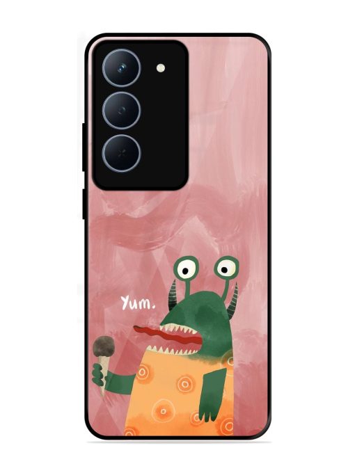 Hungry Monster Glossy Soft Edge Case for Realme 14X (5G)