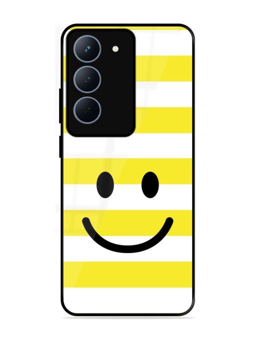 Smiling Stripes Glossy Soft Edge Case for Realme 14X (5G)