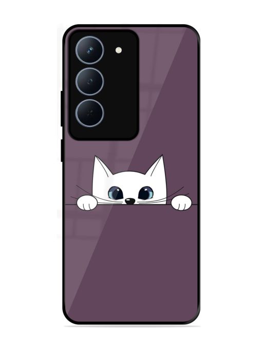 Peek-A-Boo Kitty Glossy Soft Edge Case for Realme 14X (5G)