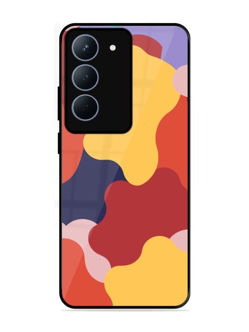 Gooey Color Chaos Glossy Soft Edge Case for Realme 14X (5G)