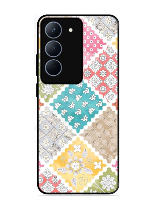 Patchwork Dreamscape Glossy Soft Edge Case for Realme 14X (5G)