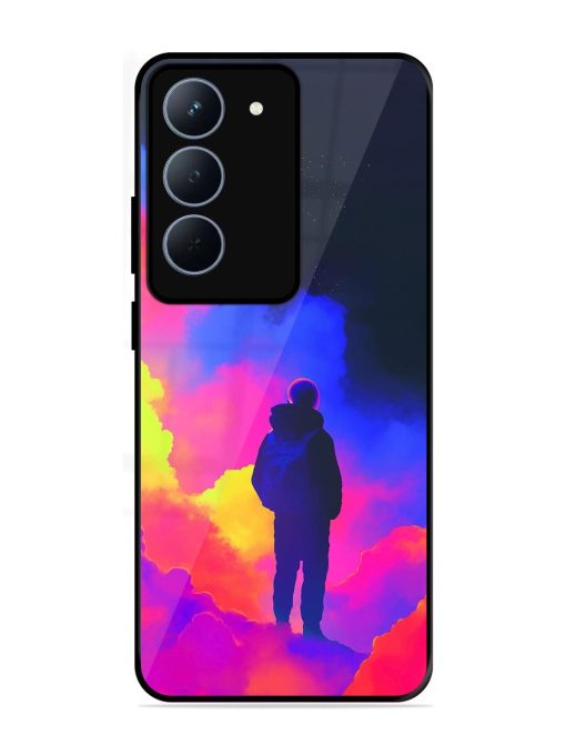 Cosmic Wanderer Glossy Soft Edge Case for Realme 14X (5G)