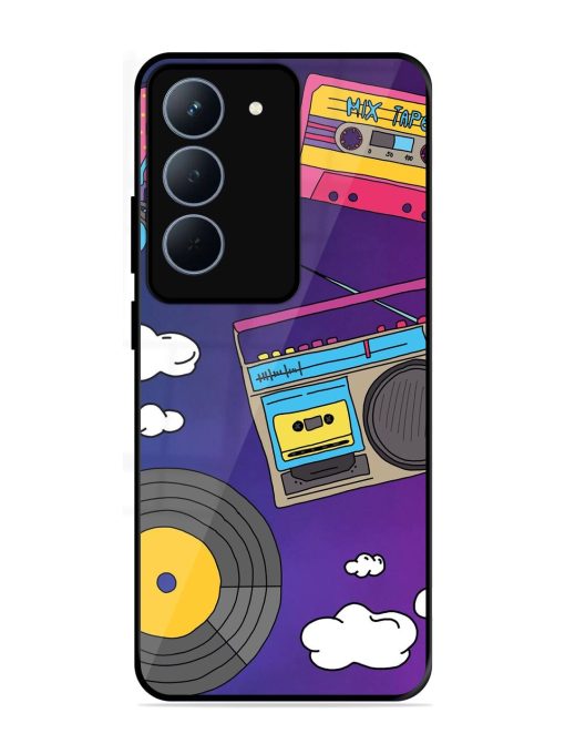 Retro Vibes Glossy Soft Edge Case for Realme 14X (5G)