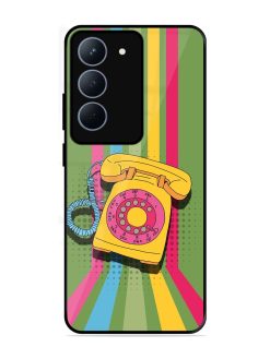 Retro Dialer Glossy Soft Edge Case for Realme 14X (5G)