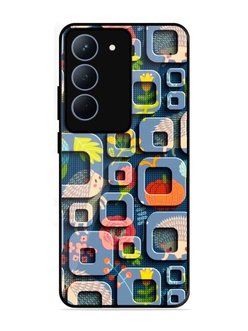 Hedgehog Hideout Glossy Soft Edge Case for Realme 14X (5G)