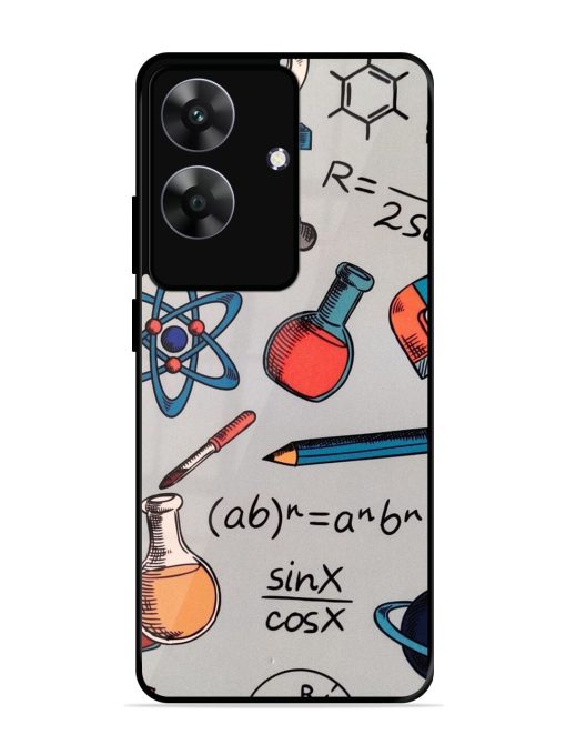 Science Doodle Glossy Soft Edge Case for Realme C61