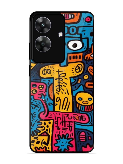 Doodletopia Glossy Soft Edge Case for Realme C61