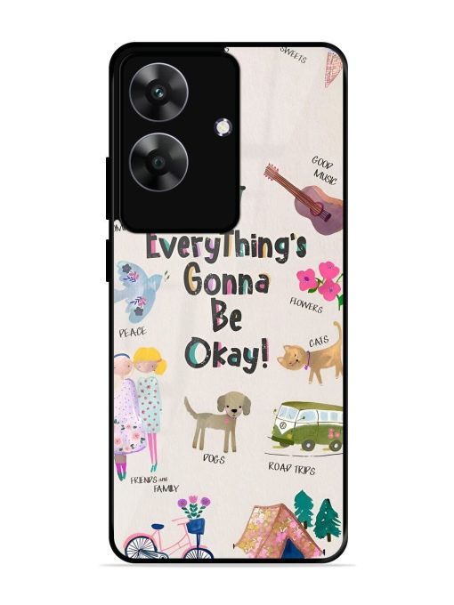 Sunshine And Smiles Glossy Soft Edge Case for Realme C61