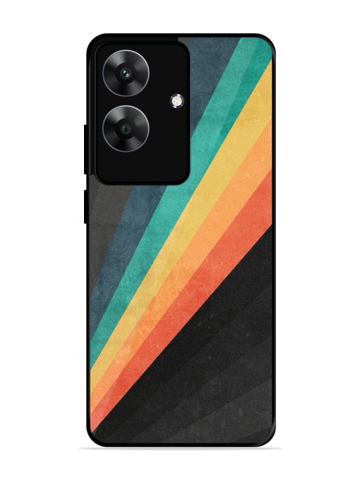 Retro Spectrum Glossy Soft Edge Case for Realme C61